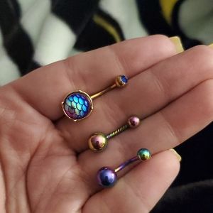 14g belly rings